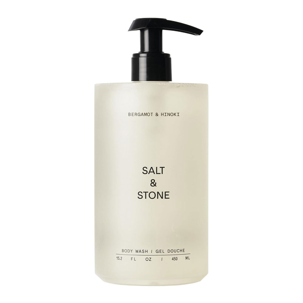 Salt & Stone Body Wash with Antioxidants for Deep Moisture